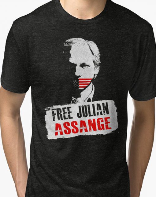 Free Julian Assange Unisex T-Shirt