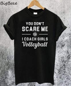 Girls Volleyball Coach T-Shirt