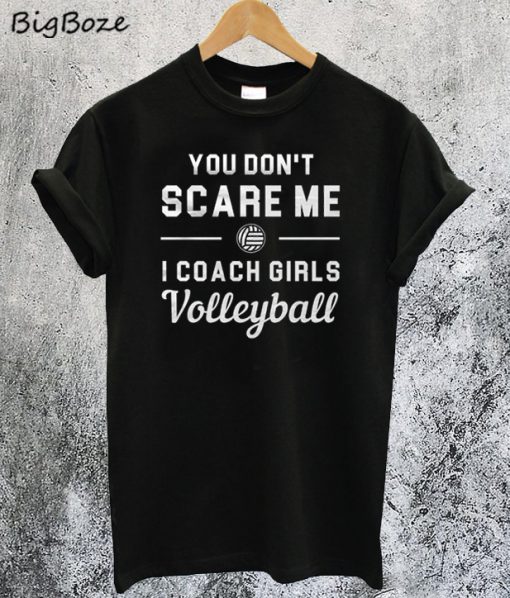 Girls Volleyball Coach T-Shirt
