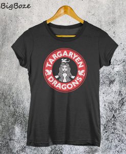 Khaleesi Dragons Coffee T-Shirt