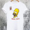 Mmm Beer Simpson T-Shirt