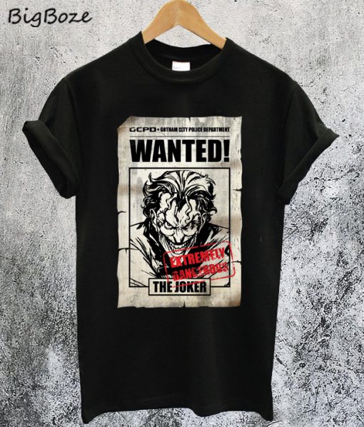 The Joker 'Wanted Poster' T-Shirt