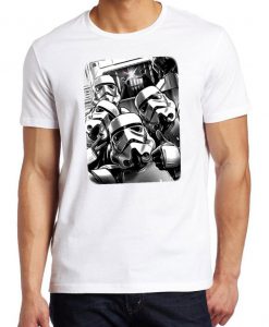 Trooper Selfie Light Saber T-Shirt