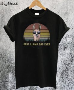 Best LLama Dad Ever Unisex T-Shirt