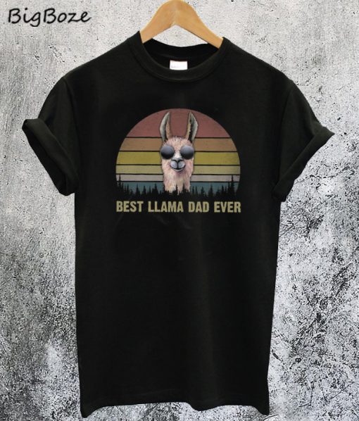 Best LLama Dad Ever Unisex T-Shirt