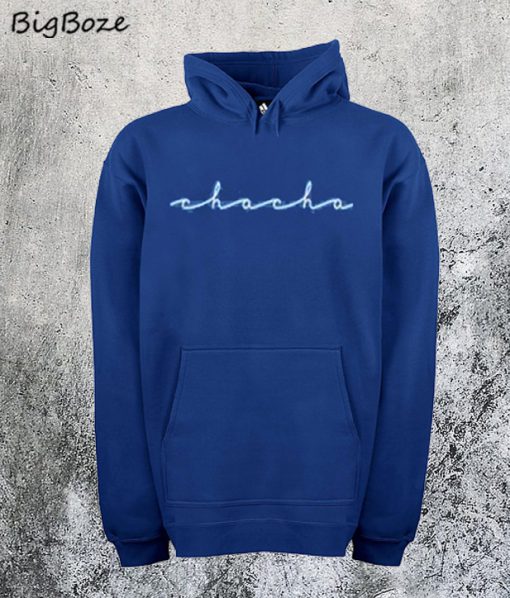 Chacha The Wave Blue Hoodie