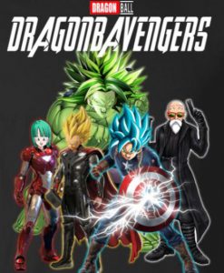 Dragonbavengers Dragon Ball and Marvel Avengers