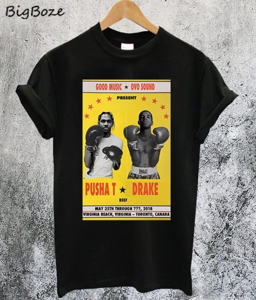 Drake vs Pusha T-Shirt