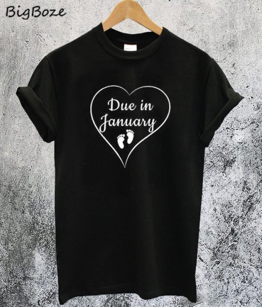 Due in January T-Shirt