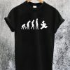 Evolution Backward Homer Simpson T-Shirt