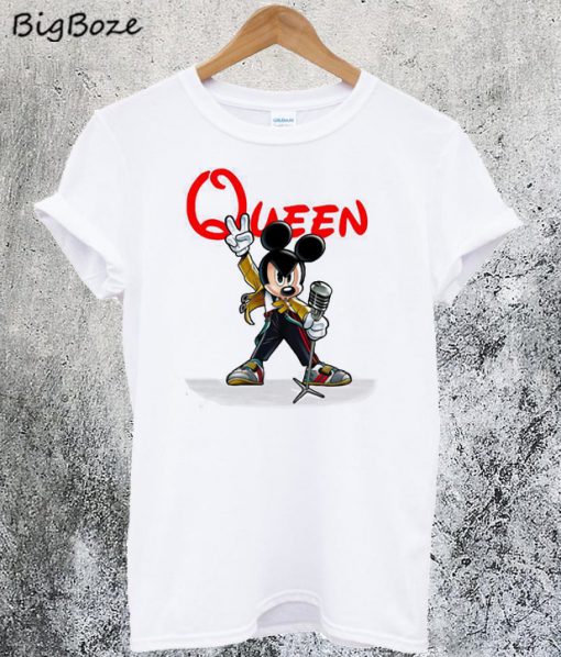 Mickey Freddie Mercury Queen T-Shirt