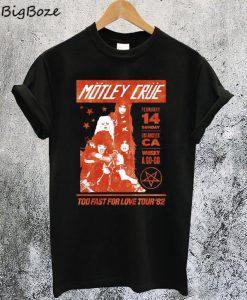 Motley Crue Concert T-Shirt