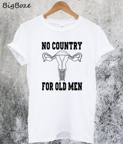 No Country For Old Men Uterus T Shirt