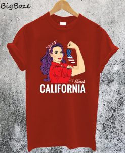 Red For Ed California Teacher T-Shirt