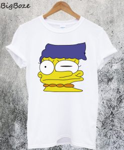 Smeared Marge Simpson T-Shirt