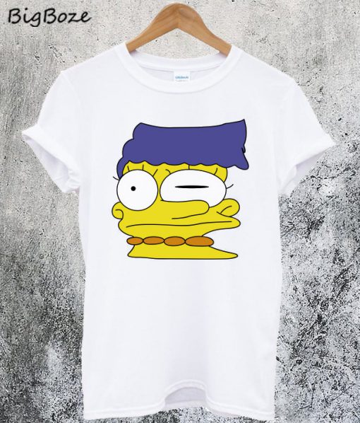 Smeared Marge Simpson T-Shirt