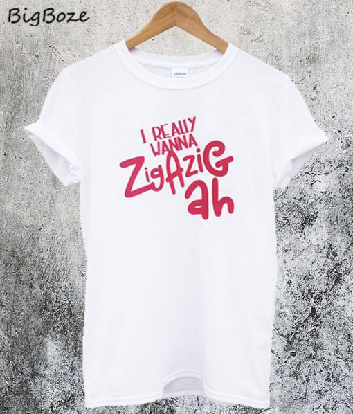Spice Girls Wannabe Lyric Zig A Zig Ah T-Shirt