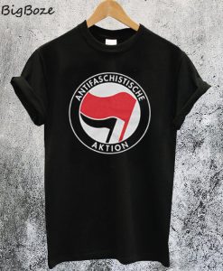 Symbol Antifa Antifascism Antifascist T-Shirt