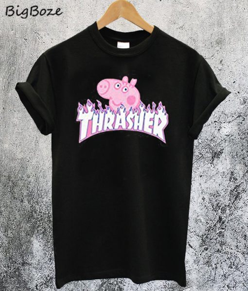 Thrasher Peppa Pig T-Shirt