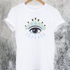White Eye Print T-Shirt