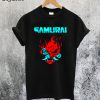 Cyberpunk 2077 Samurai Logo T-Shirt