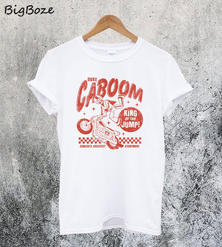 duke caboom t shirt uk