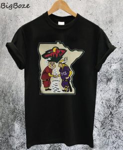 Minnesota Golden Gophers and Minnesota Vikings T-Shirt