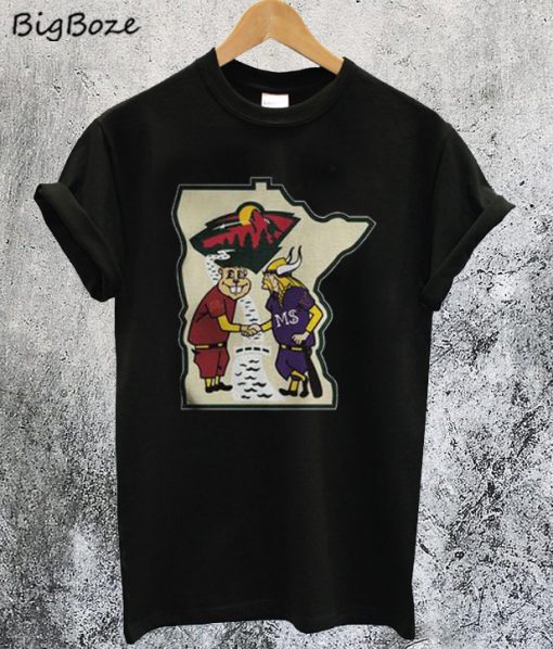 Minnesota Golden Gophers and Minnesota Vikings T-Shirt
