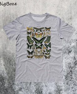 Papillons Chart Butterfly T-Shirt