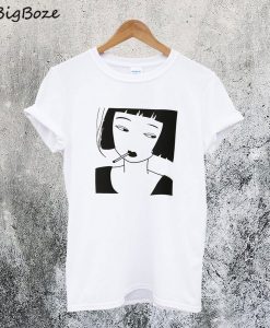 Smoking Girl T-Shirt