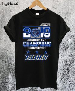 St. Louis Blues 2019 Stanley Cup Champions T-Shirt