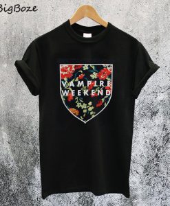 Vampire Weekend Shield Roses T-Shirt