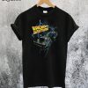 Black Distressed Back to the Future T-Shirt