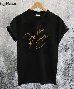 Freddie Mercury Signature T-Shirt
