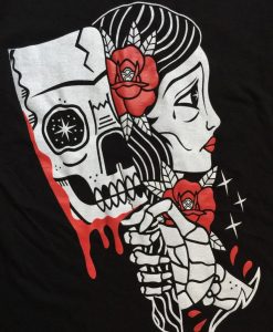 Hatchet Rose Horror T-Shirt