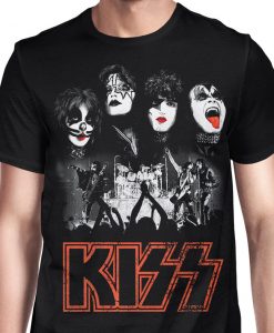 Kiss Band Graphic T-Shirt
