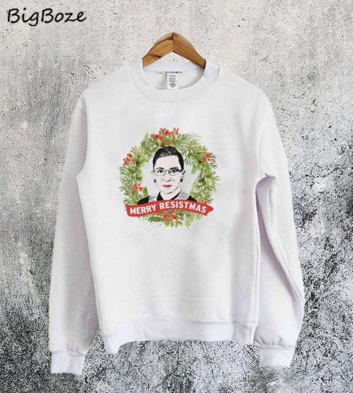 Ruth Bader Ginsburg Christmas Sweatshirt