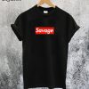 Savage Box Logo T-Shirt