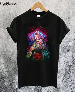 Stranger Things 3 Poster One Summer Can Change Everything T-Shirt