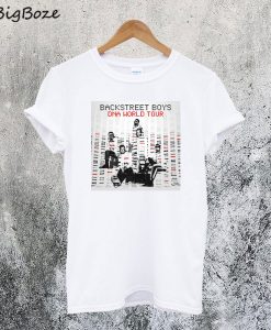 The Backstreet Boys DNA World Tour T-Shirt