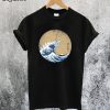 The Great Wave off Kanagawa Godzilla T-Shirt