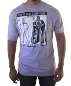 How to Draw Darth Vader T-Shirt