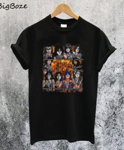 Kiss Band Characters T-Shirt
