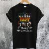 Kiss Band Signatures T-Shirt