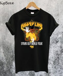 Powerline Stand Out World Tour '95 T-Shirt