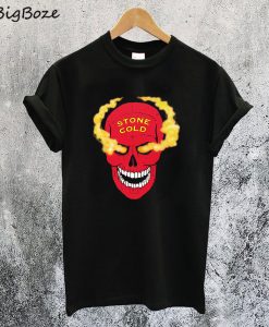 Stone Cold Red Skull T-Shirt