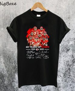 60 Years of Chiefs Signatures T-Shirt