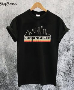 Los Angeles Skyline Vintage T-Shirt