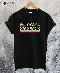 Oakland Skyline Vintage T-Shirt