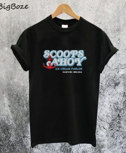 Scoops Ahoy Ice Cream Parlor T-Shirt
